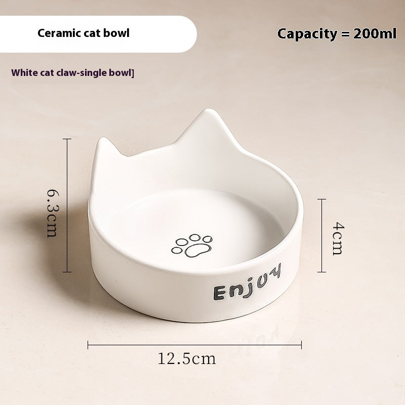 Bol dublu 2 in 1 pentru caini si pisici - hrana si apa , design ergonomic