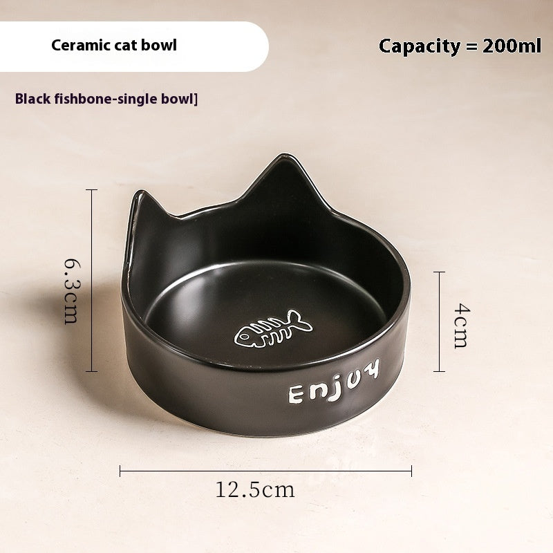 Bol dublu 2 in 1 pentru caini si pisici - hrana si apa , design ergonomic