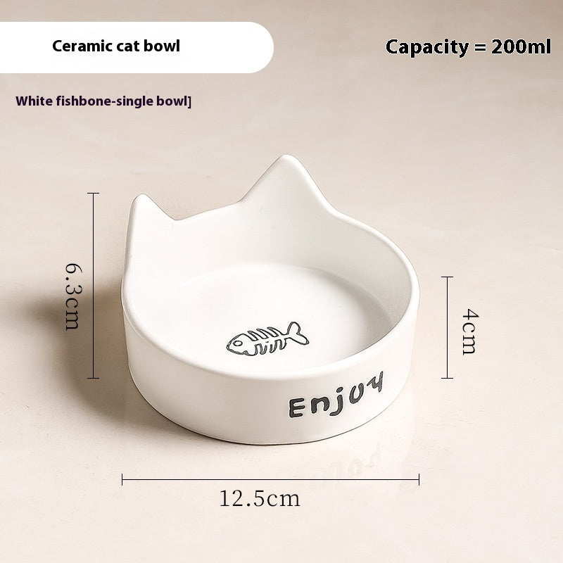 Bol dublu 2 in 1 pentru caini si pisici - hrana si apa , design ergonomic