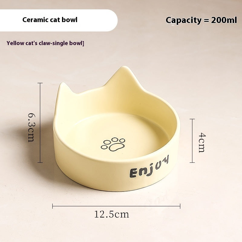 Bol dublu 2 in 1 pentru caini si pisici - hrana si apa , design ergonomic